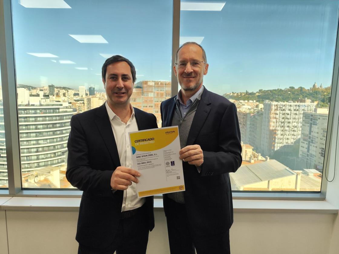 Pie de foto: Mail Boxes Etc. ISO 9001:2015 
Autor: Mail Boxes Etc.