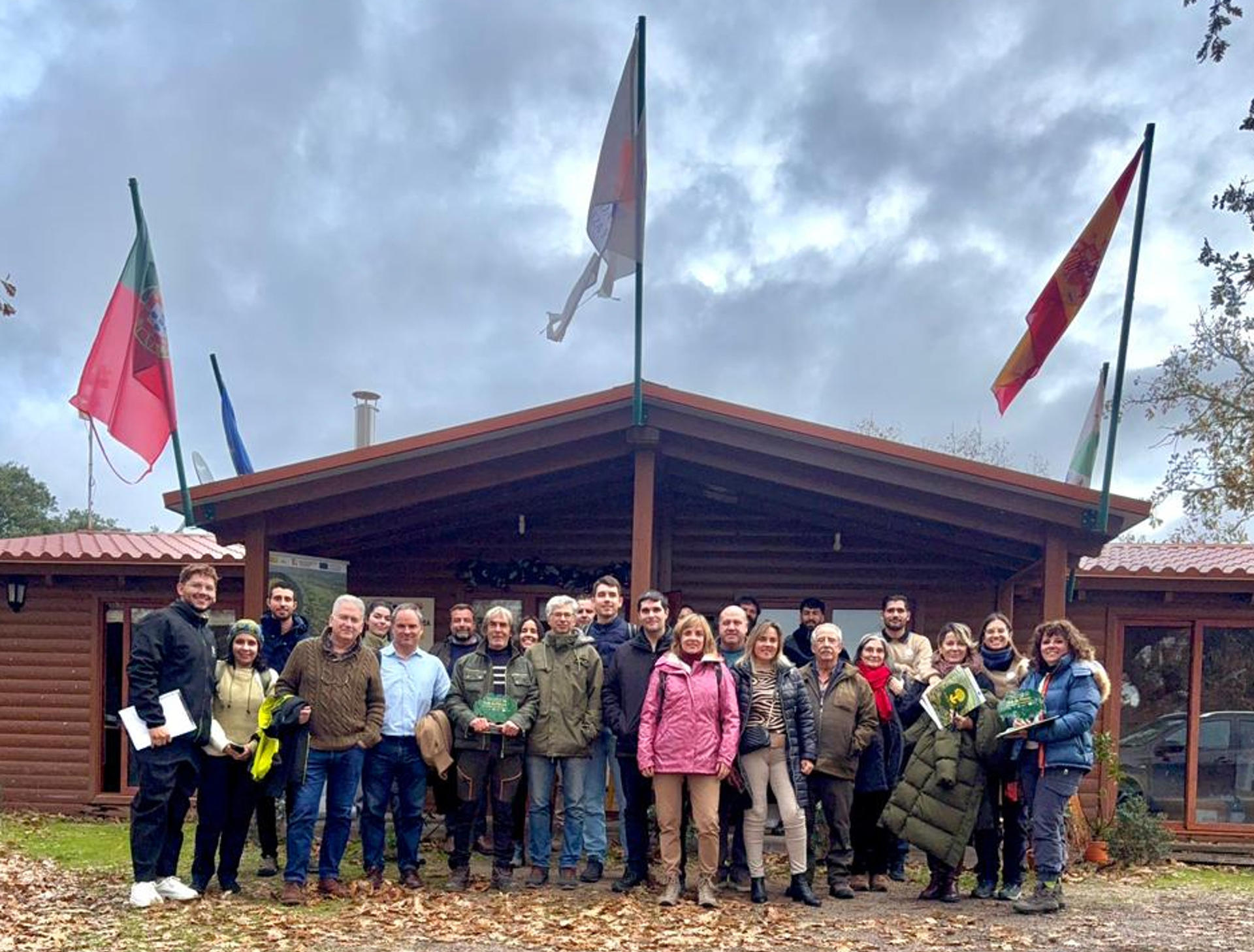 El Club de Fincas, un ejemplo para sostener la diversidad biológica del Oeste Ibérico. Imagen cedida por Fundación Naturaleza y Hombre.