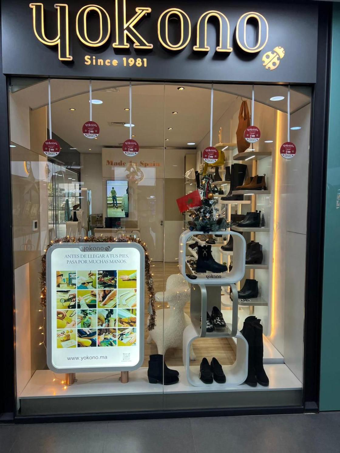 Pie de foto: Escaparate de la tienda de RabatAutor: Yokono