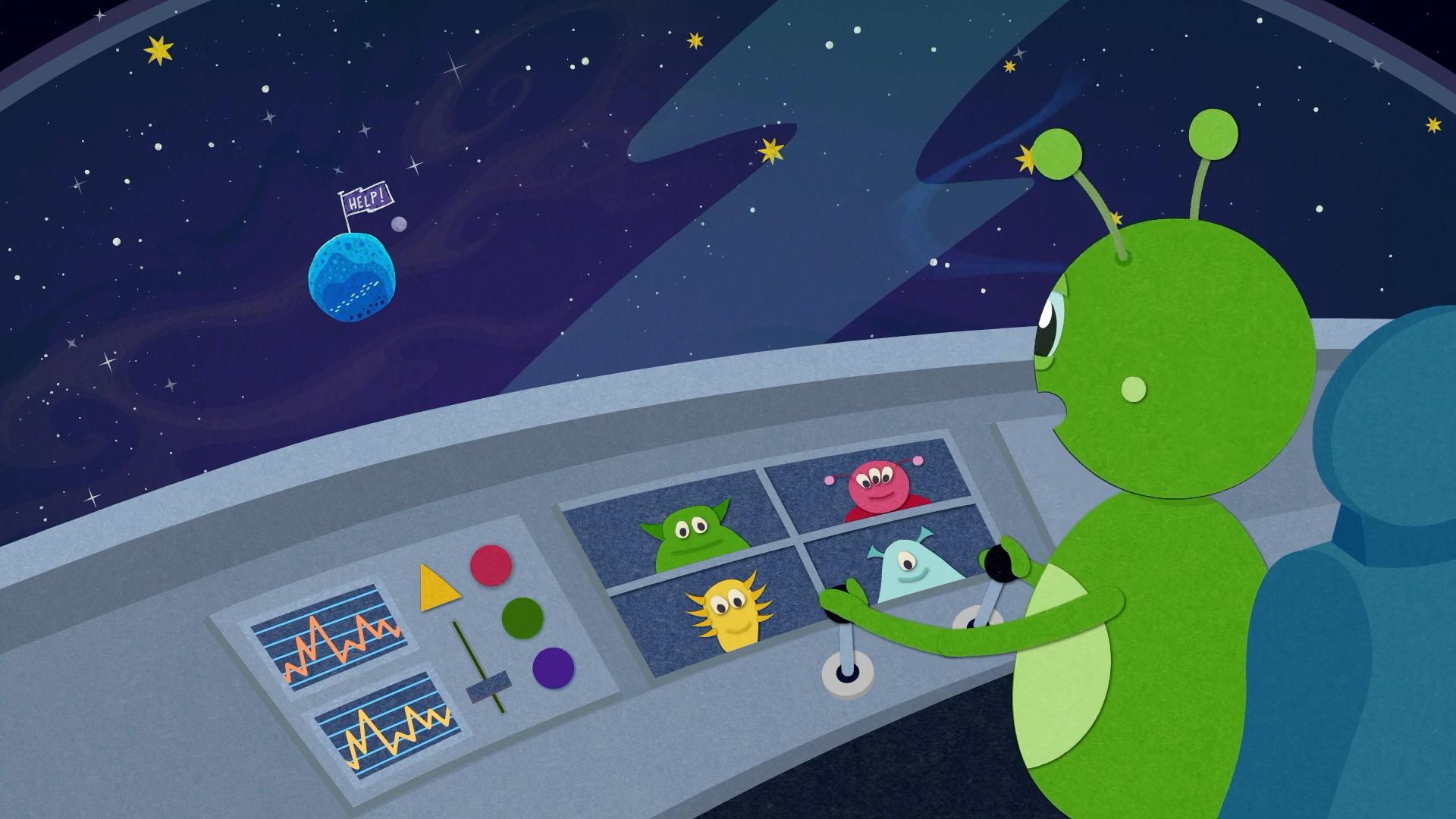 Fotograma del cortometraje realizado por alumnos europeos de cuatro país dentro del proyecto Green Tales