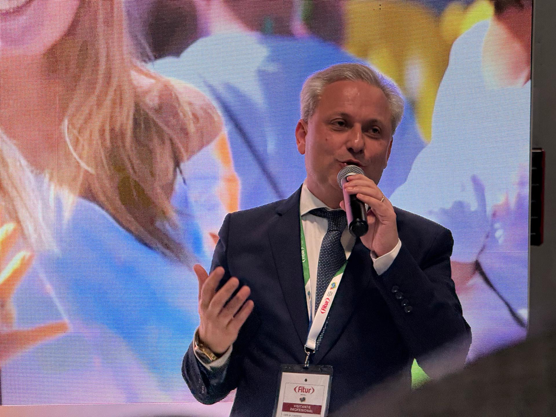 En la fotografía aparece el presidente de la CIMRBSE, Carlos Condesso./ Imagen cedida por la CIMRBSE.