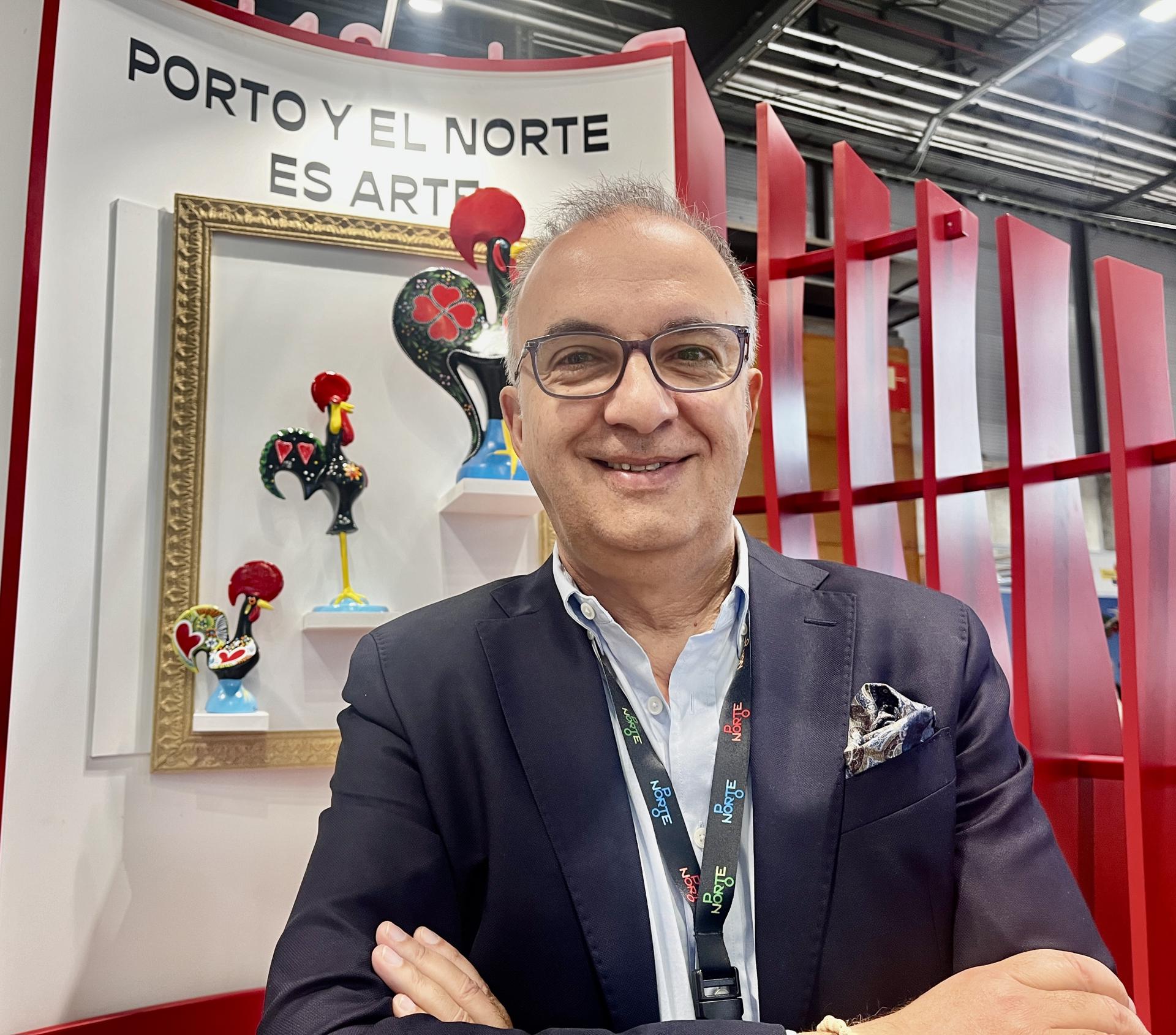Luis Pedro Martins, presidente de Turismo Porto y Norte de Portugal. EFE/Carlos García