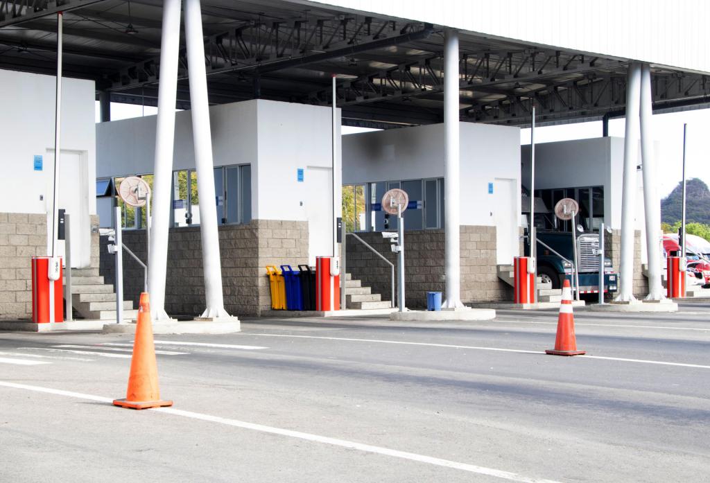 Fotografía sin fechar cedida por la Secretaría de Integración Económica Centroamericana que muestra el Puesto Fronterizo Integrado El Amatillo (El Salvador). EFE/ Secretaría de Integración Económica Centroamericana /SOLO USO EDITORIAL/NO VENTAS/SOLO DISPONIBLE PARA ILUSTRAR LA NOTICIA QUE ACOMPAÑA (CRÉDITO OBLIGATORIO)