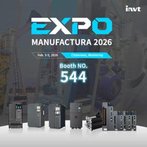 INVT presentará su portafolio de automatización industrial de nueva generación en Expo Manufactura 2026 y abrirá una oficina en México