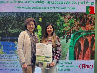 Las vías verdes del Vouga y Dão, un destino para amantes de la naturaleza y la bici