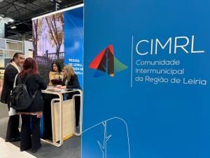Imagen del stand de Leiria en la edición de FITUR 2025. Fotografía cedida por la región de Leiria
