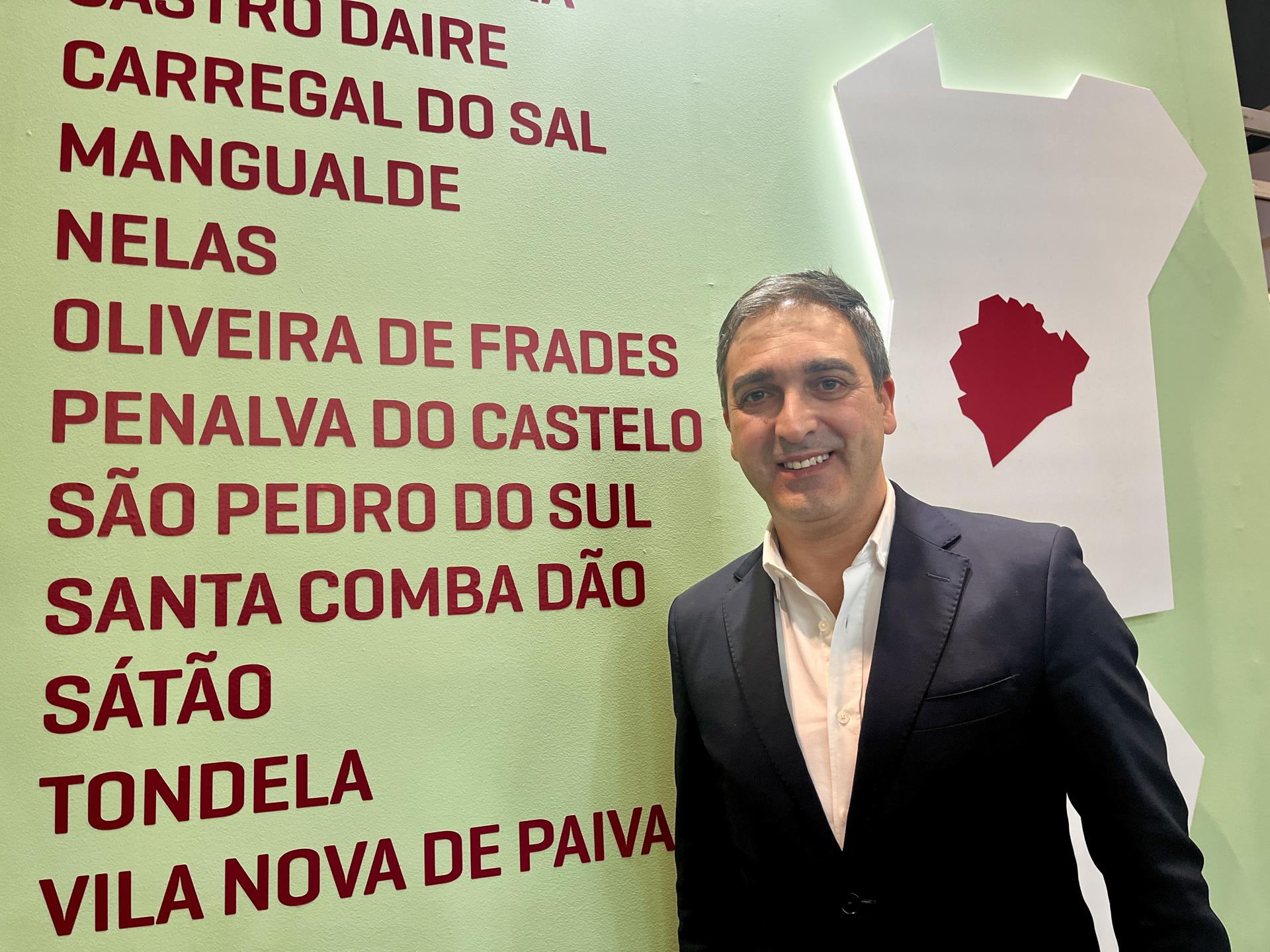 El alcalde de Mangualde, Marco Almeida. EFE/Carlos García