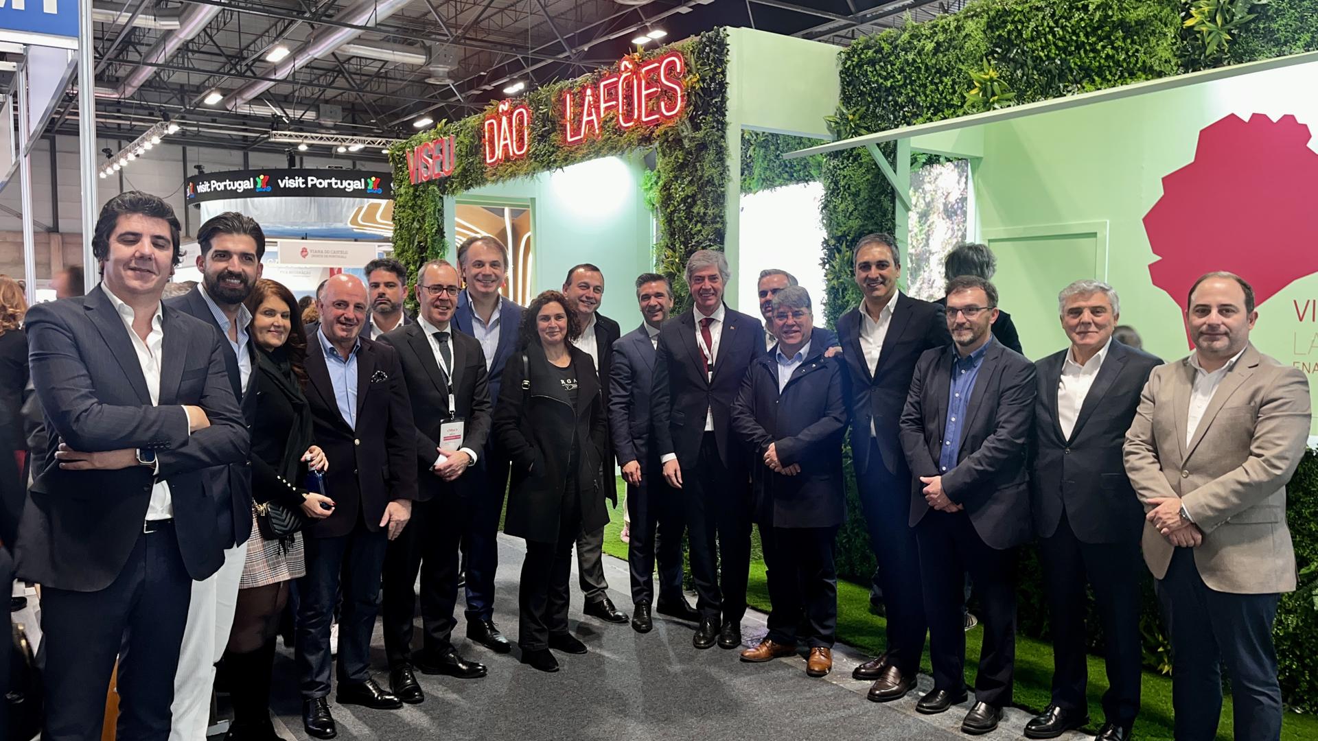 Autoridades de la región lusa de   Viseu, Dão y Lafões en Fitur. Créditos: Carlos García