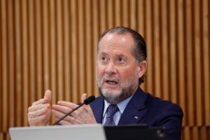 SANTIAGO DE COMPOSTELA, 28/01/2026.- El presidente de Abanca, Juan Carlos Escotet presenta en rueda de prensa los resultados obtenidos en 2025 este miércoles en Santiago de Compostela. EFE/Lavandeira jr