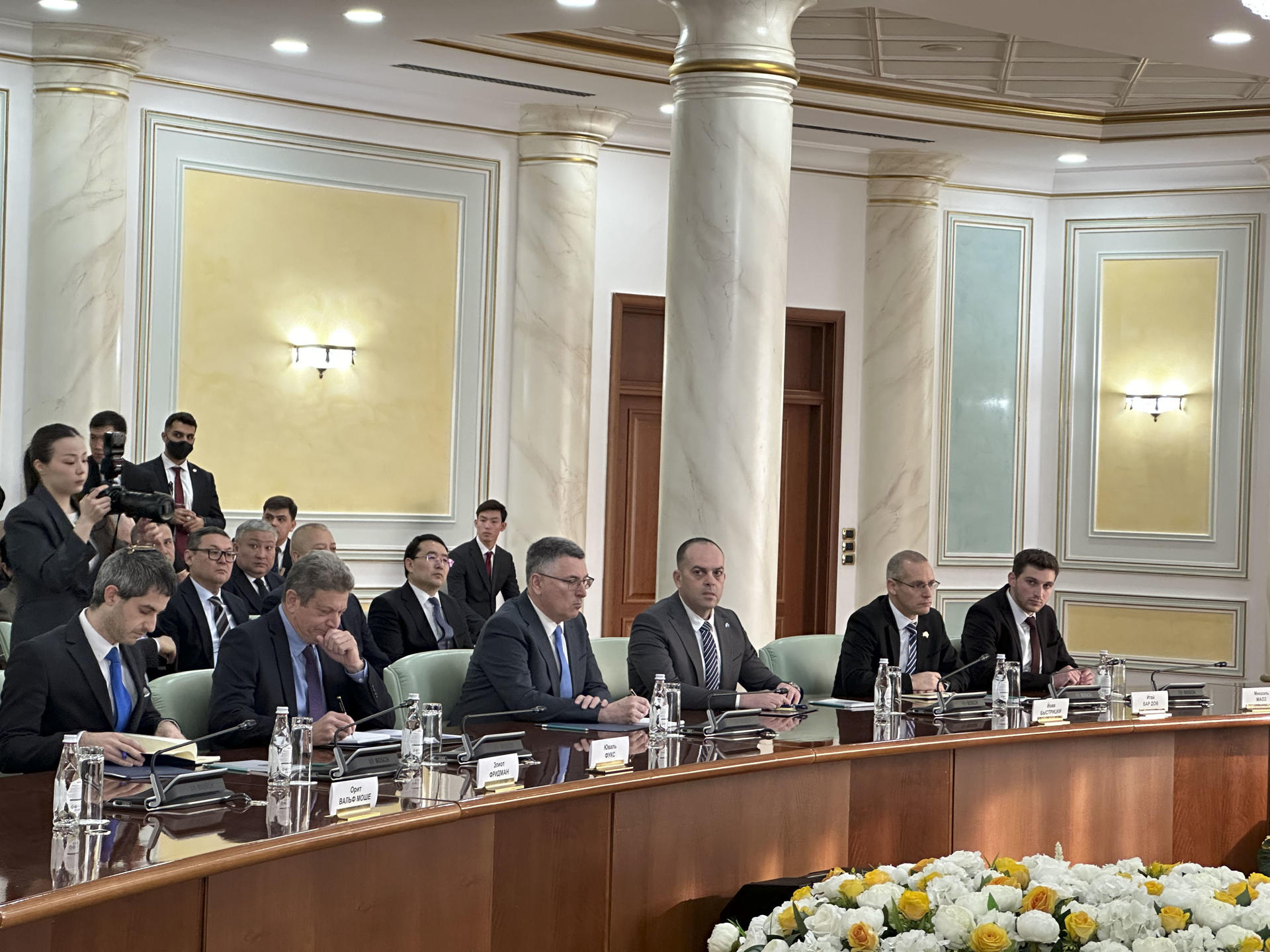 ASTANA (KAZAKHSTAN), Jan. 27, 2026.- Israel’s foreign minister, Gideon Saar, said Monday that Hamas must be disarmed and Gaza turned into a demilitarized zone, while backing U.S. President Donald Trump’s policy toward the Palestinian enclave. EFE/ Kulpash Konyrova