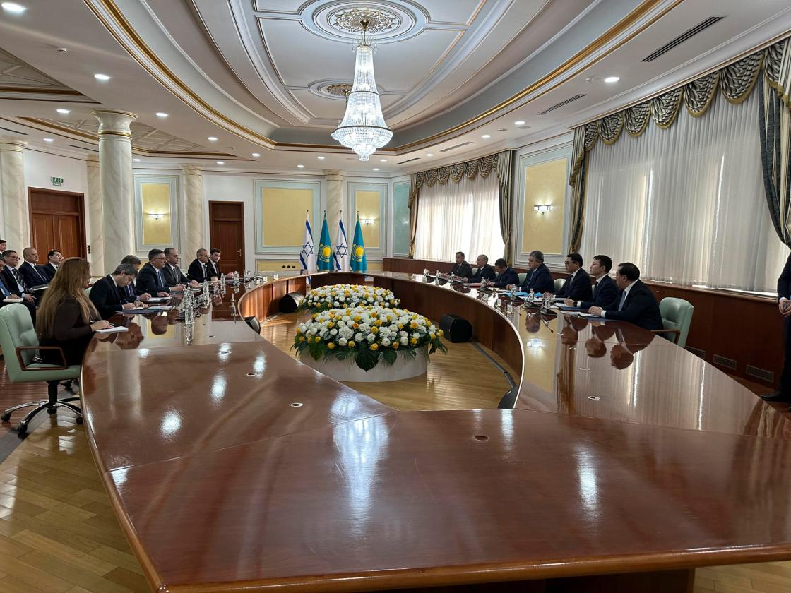 ASTANA (KAZAKHSTAN), Jan. 27, 2026.- Israel’s foreign minister, Gideon Saar, said Monday that Hamas must be disarmed and Gaza turned into a demilitarized zone, while backing U.S. President Donald Trump’s policy toward the Palestinian enclave. EFE/ Kulpash Konyrova