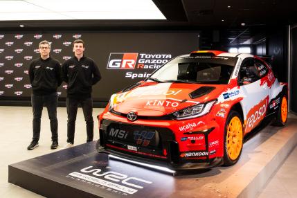 Toyota GR peleará por el Mundial de Rally 2 en el segundo año de Alejandro Cachón
