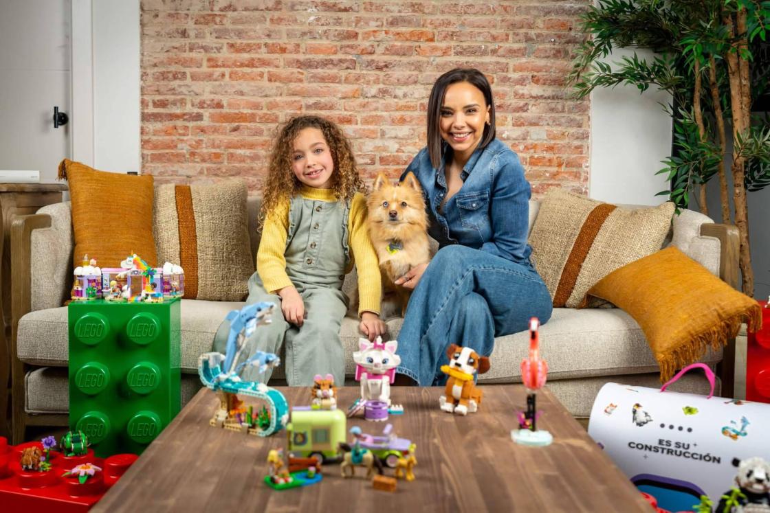 El vínculo con los animales impulsa la creatividad y la autoconfianza de las niñas, según el Grupo LEGO