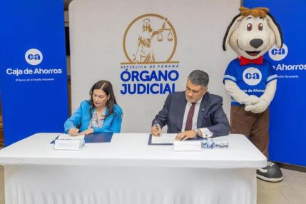 Caja de Ahorros y Órgano Judicial amplían el acceso al crédito para sus funcionarios