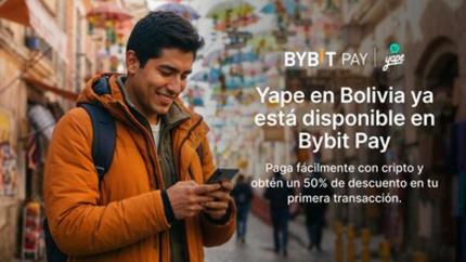 Bybit Pay lleva los pagos diarios con criptomonedas a Bolivia con códigos QR de Yape