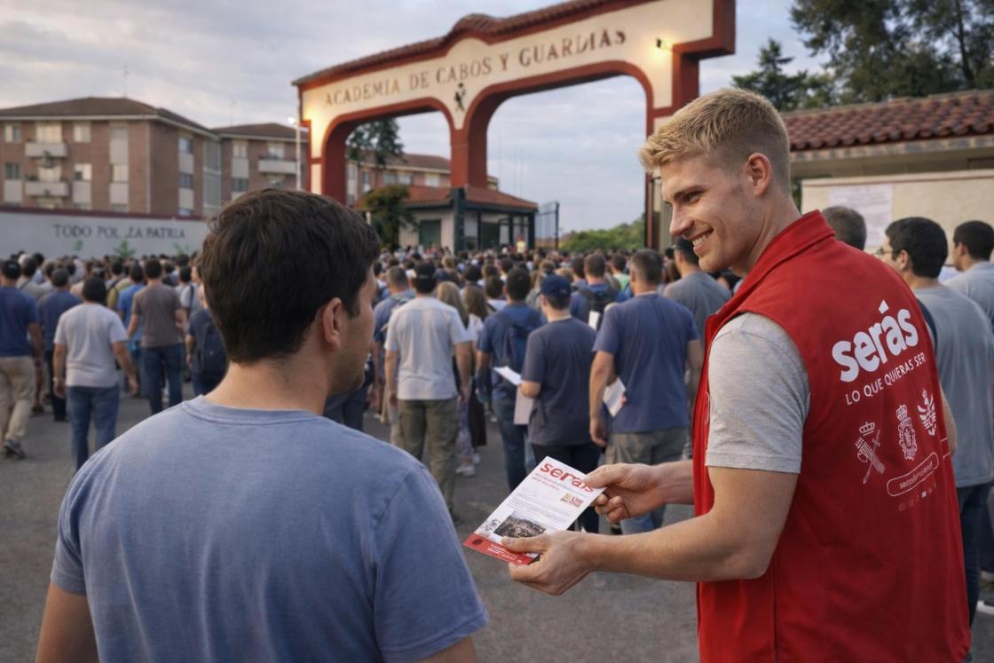 Pie de foto: serás con los opositores a la Policía Nacional y Guardia CivilAutor: Centro de estudios Serás