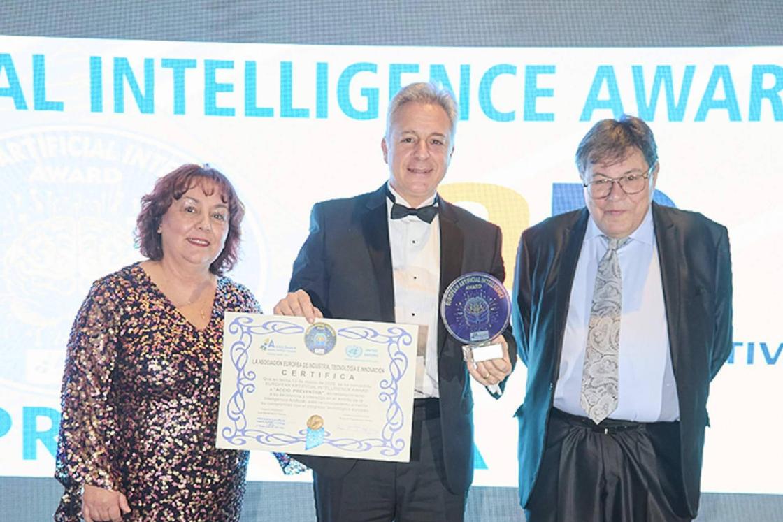 Acció Preventiva, premiada por su innovación en seguridad laboral con IA