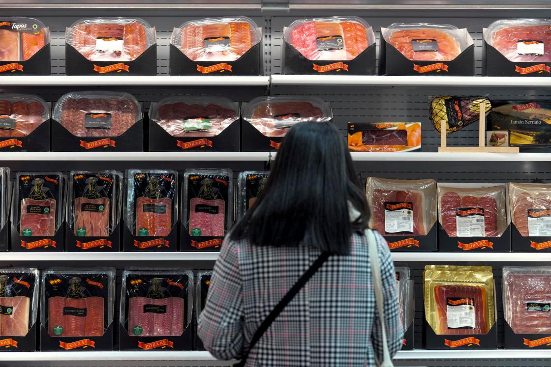 Aspecto de la feria internacional Alimentaria & Hostelco. EFE/Alejandro García