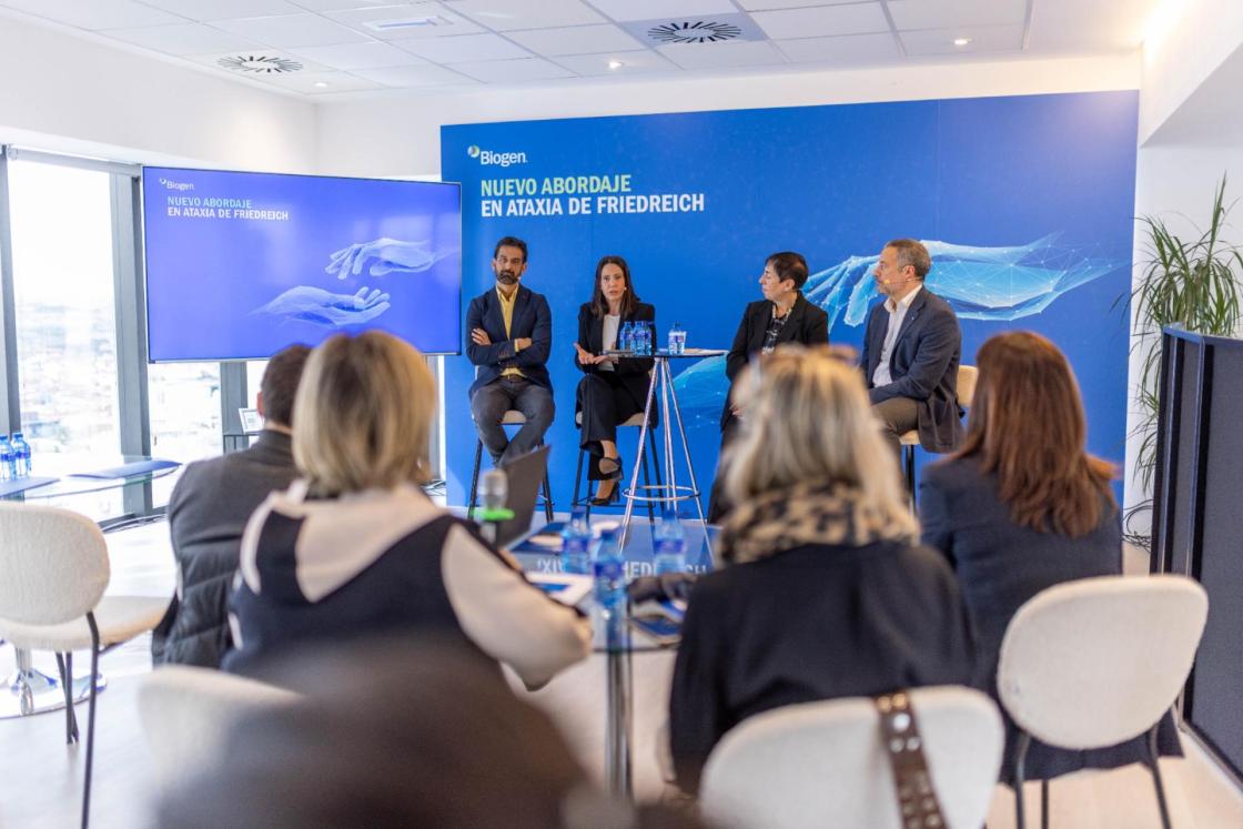 Fotografía de la jornada 'Nuevo abordaje en ataxia de Friedreich, impulsada por Biogen.IMAGEN CEDIDA POR BIOGEN