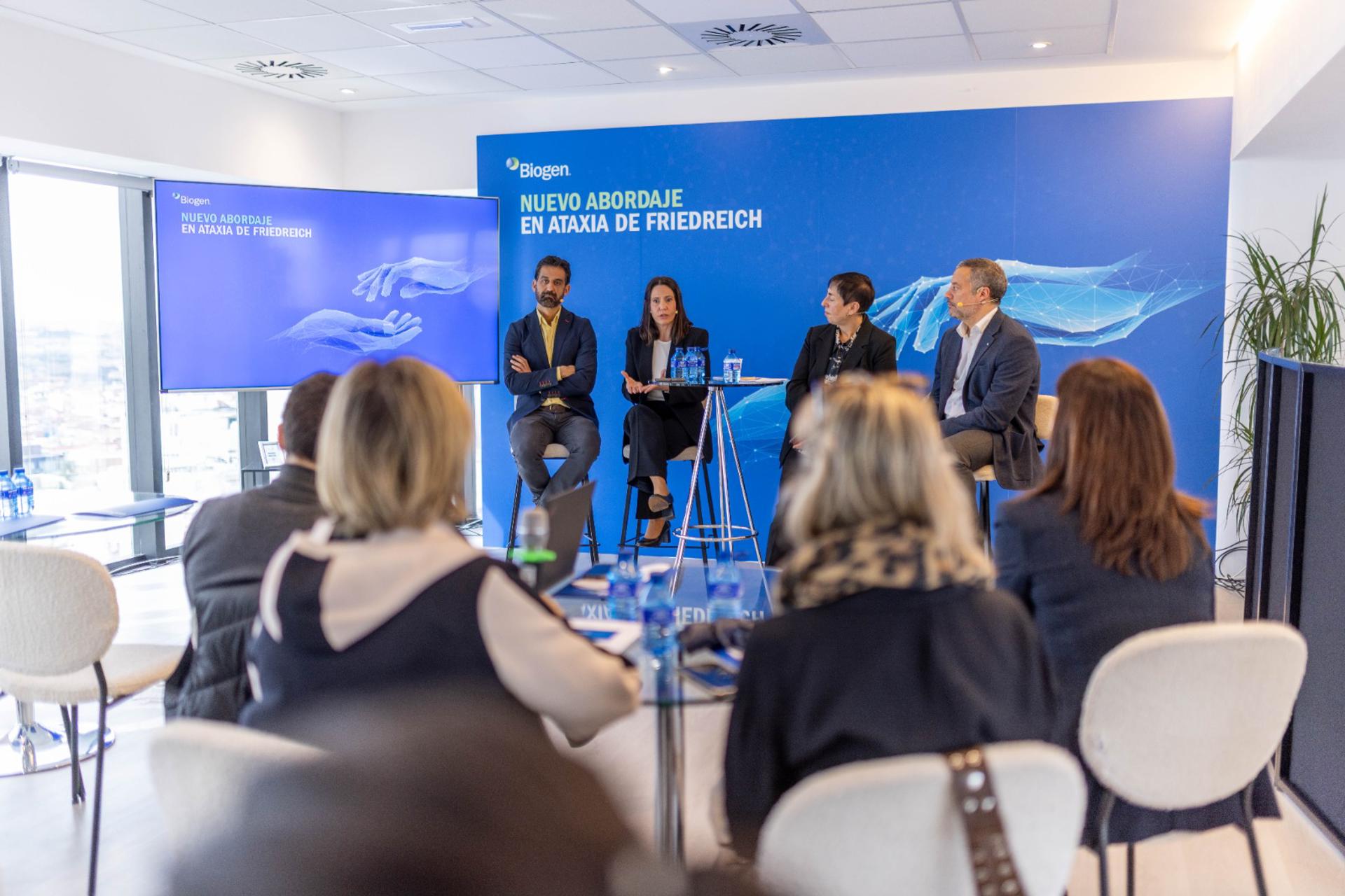 Fotografía de la jornada 'Nuevo abordaje en ataxia de Friedreich, impulsada por Biogen.IMAGEN CEDIDA POR BIOGEN