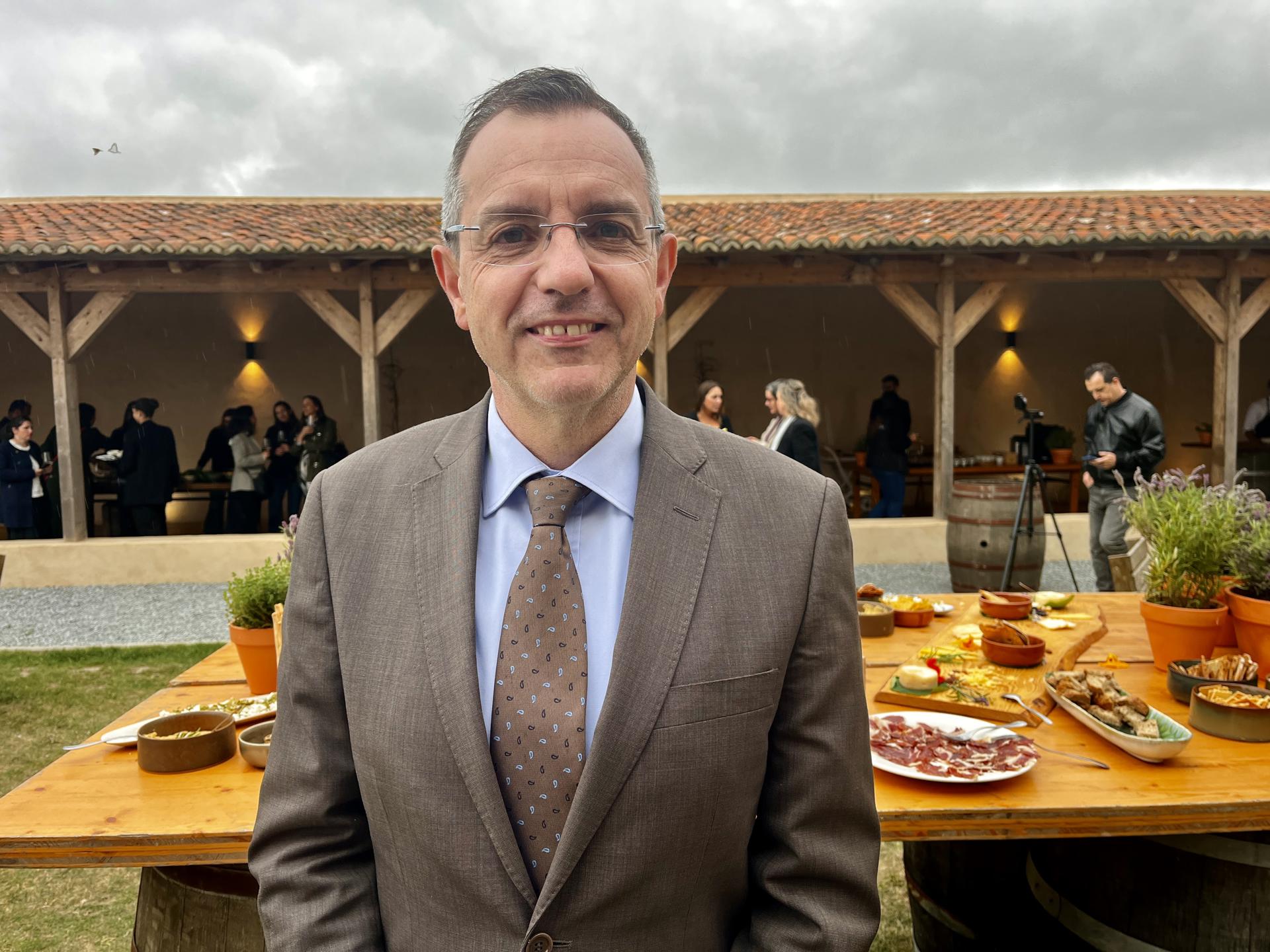 José Santos, presidente de Turismo del Alentejo. EFE/Carlos García