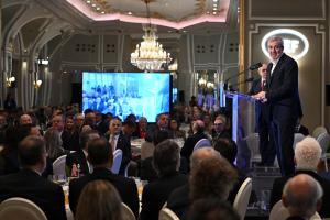 El presidente de Canarias, Fernando Clavijo protagoniza un desayuno informativo organizado por Fórum Europa