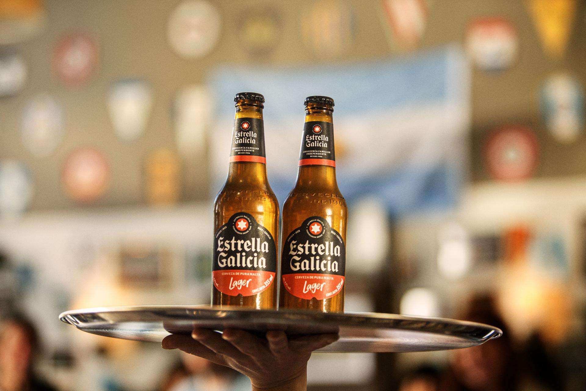 La cerveza española Estrella Galicia cierra un acuerdo para distribuirse en toda Argentina. IMAGEN CEDIDA POR ESTRELLA GALICIA