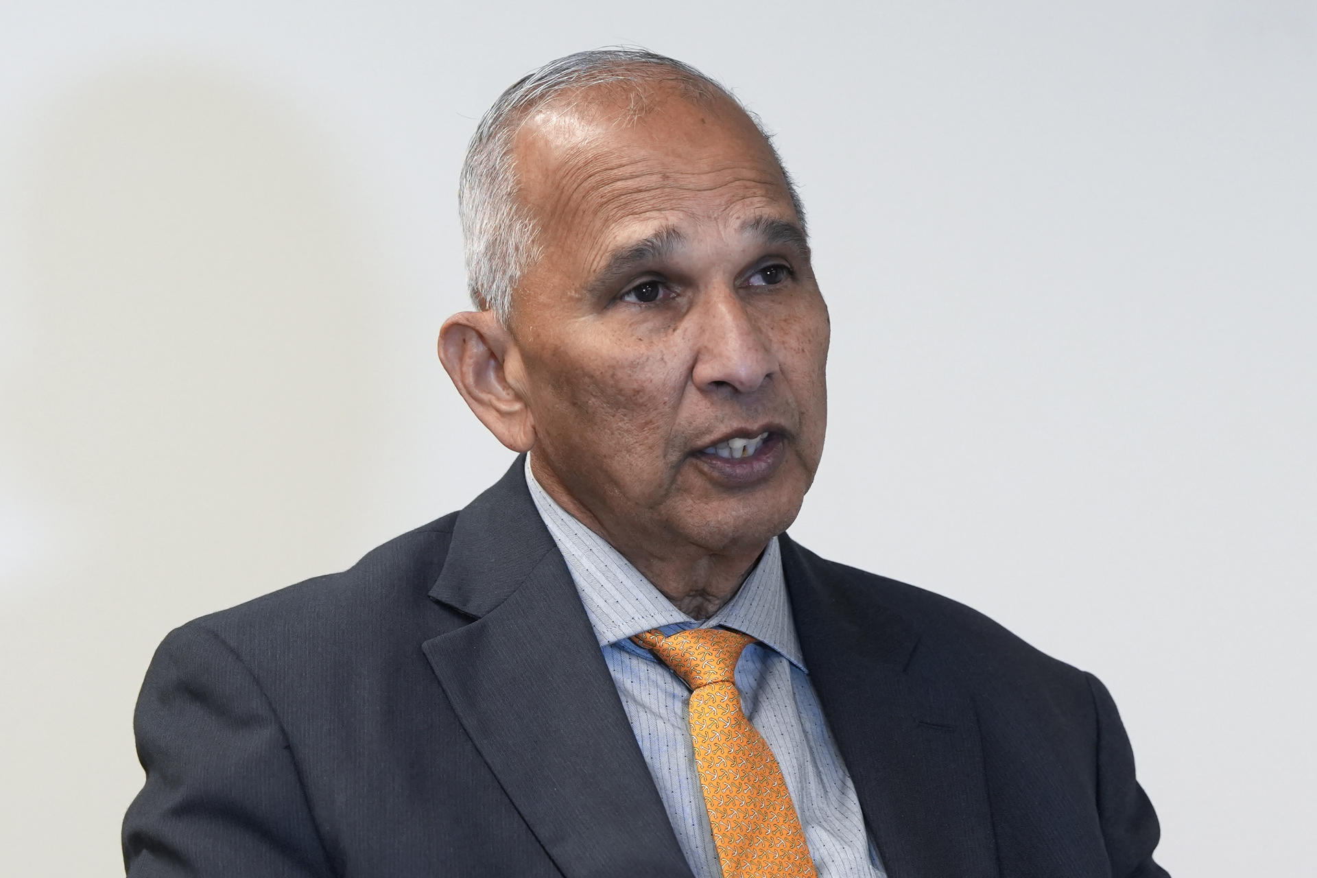 El director general del Instituto Interamericano de Cooperación para Agricultura (IICA), Muhammad Ibrahim, subraya en una entrevista con EFE cómo la guerra contra Irán amenaza al sector en Latinoamérica y el Caribe en diversos frentes y destaca la importancia de reforzar la cooperación transnacional para combatir otro gran desafío: las plagas. EFE/ Octavio Guzmán