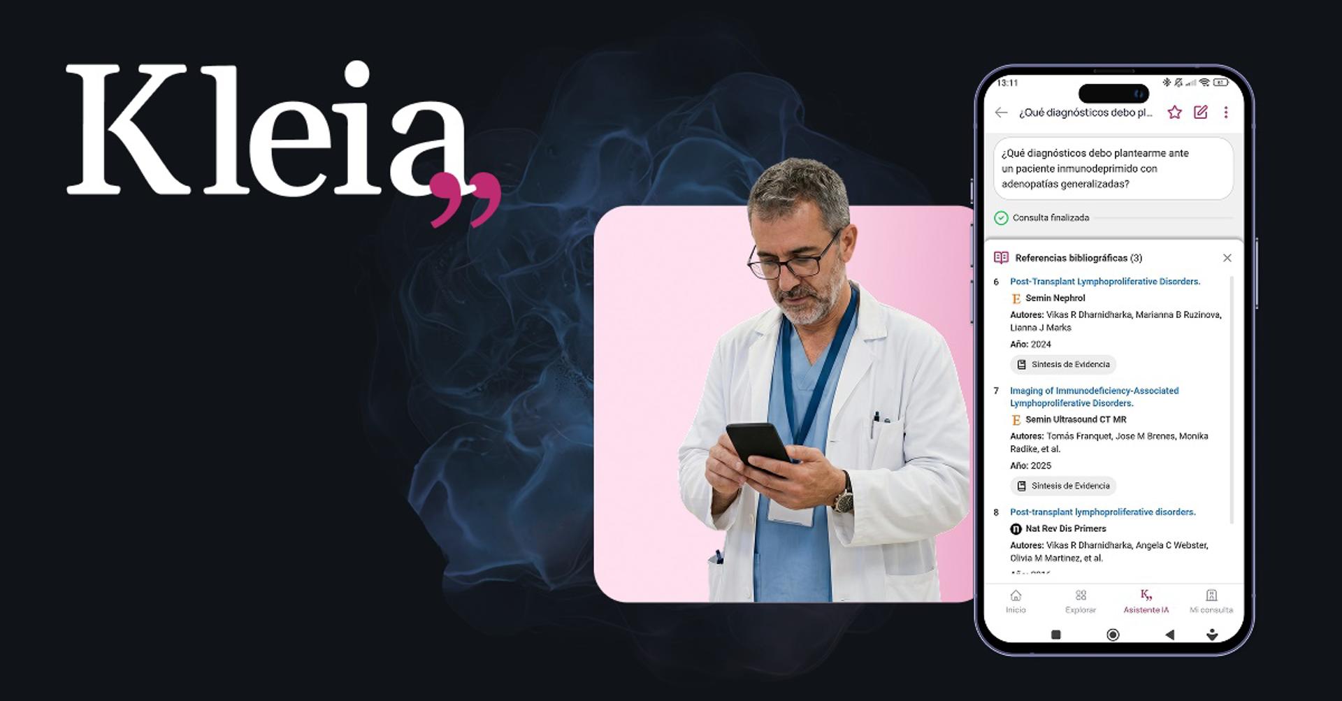 Pie de foto: Kleia: asistente de IA para médicosAutor: iDoctus