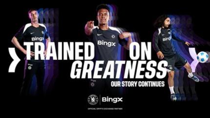 BingX renova parceria com o Chelsea FC e consolida liderança global em esporte