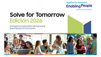 Samsung lanza la edición 2026 de Solve for Tomorrow en México