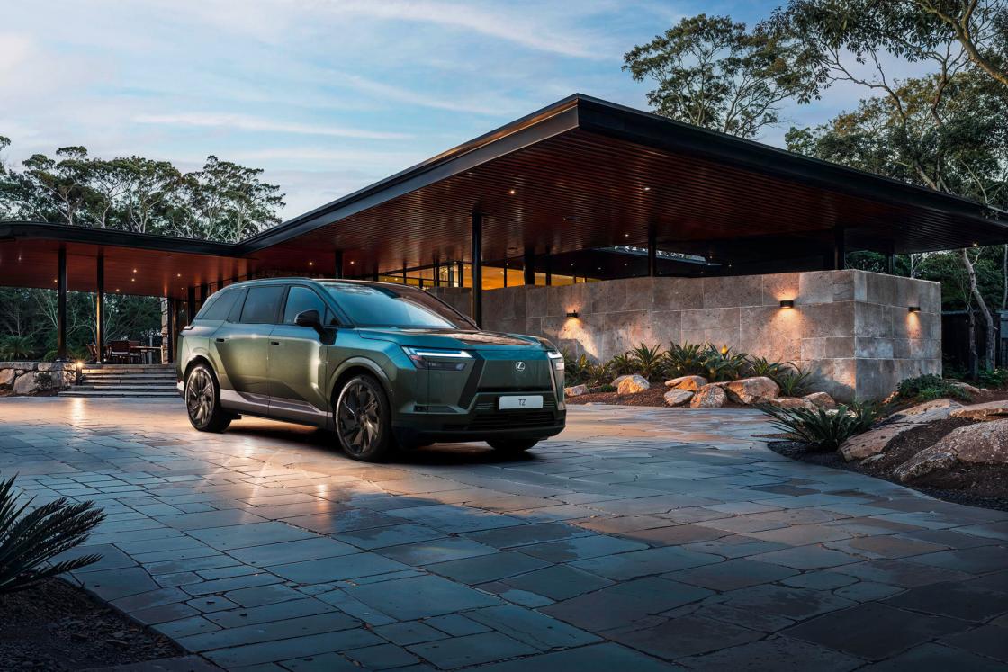 Lexus ha presentado este miércoles en Madrid su nuevo modelo, el TZ, un SUV familiar, cien por cien eléctrico y con hasta seis plazas, que se espera en el mercado español a finales de año. EFE/LEXUS/IMAGEN CEDIDA/CRÉDITO OBLIGATORIO