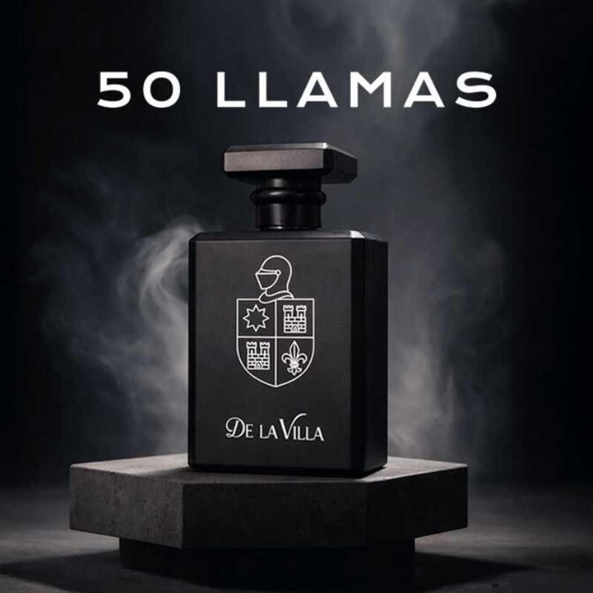 Pie de foto: de la villa 50 llamas perfumeAutor: Perfumería Laura