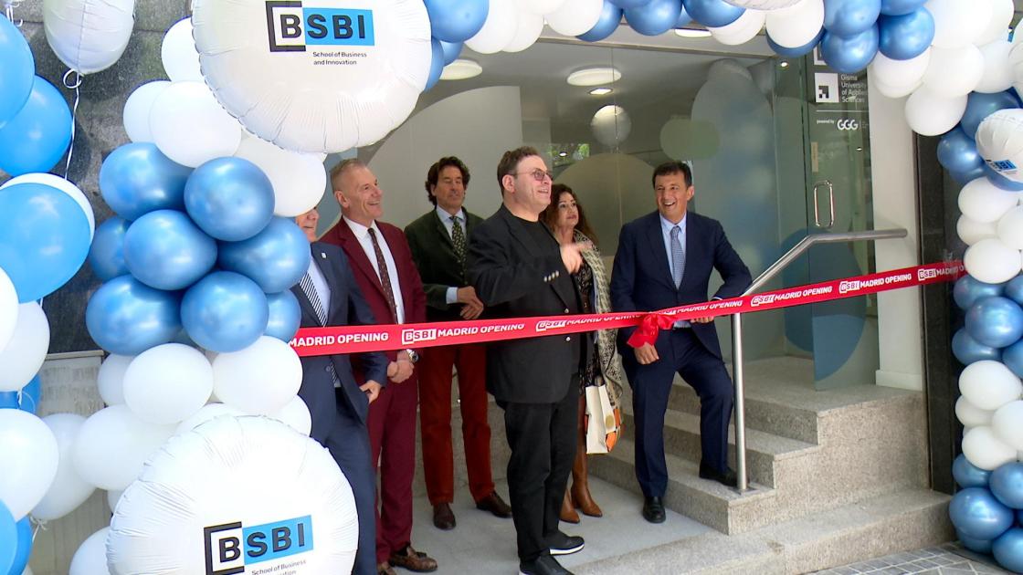 Inauguración en Madrid el primer campus de la Berlin School of Business and Innovation (BSBI) en España.EFE 