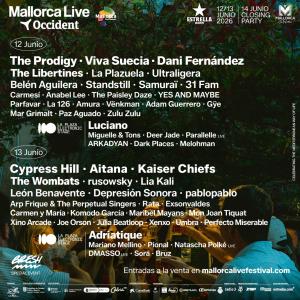 La cantante barcelonesa Aitana, el DJ francés David Guetta, y los grupos Viva Suecia y The Prodigy serán algunas de las actuaciones que protagonizan la novena edición del festival Mallorca Live Occident, del 12 al 14 de junio. EFE/IMAGEN CEDIDA/MALLORCA LIVE OCCIDENT/CRÉDITO OBLIGATORIO