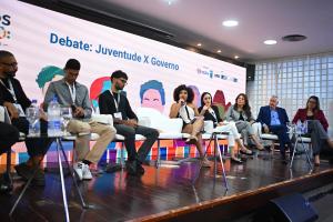El foro, organizado por el PNUD con el apoyo de la Agencia EFE, reúne a un centenar de jóvenes preocupados con el estado de la democracia. EFE/ André Borges
