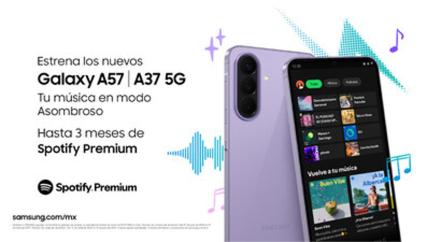 Samsung firma alianza con Spotify para potenciar la nueva serie Galaxy A