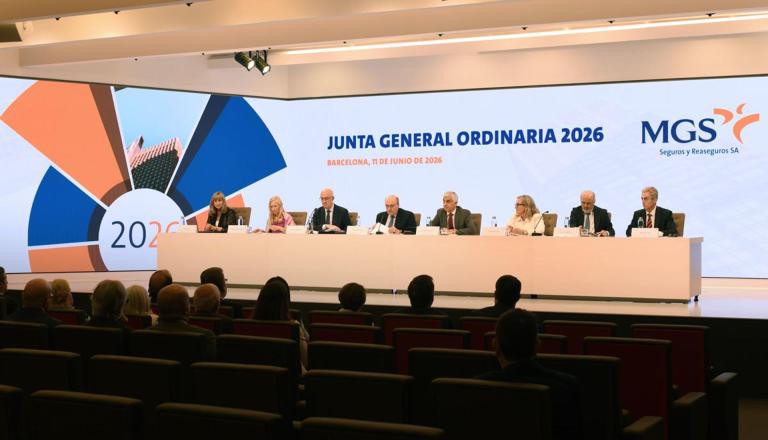 Miembros del Consejo de Administración de MGS durante la Junta. Autor: MGS Seguros