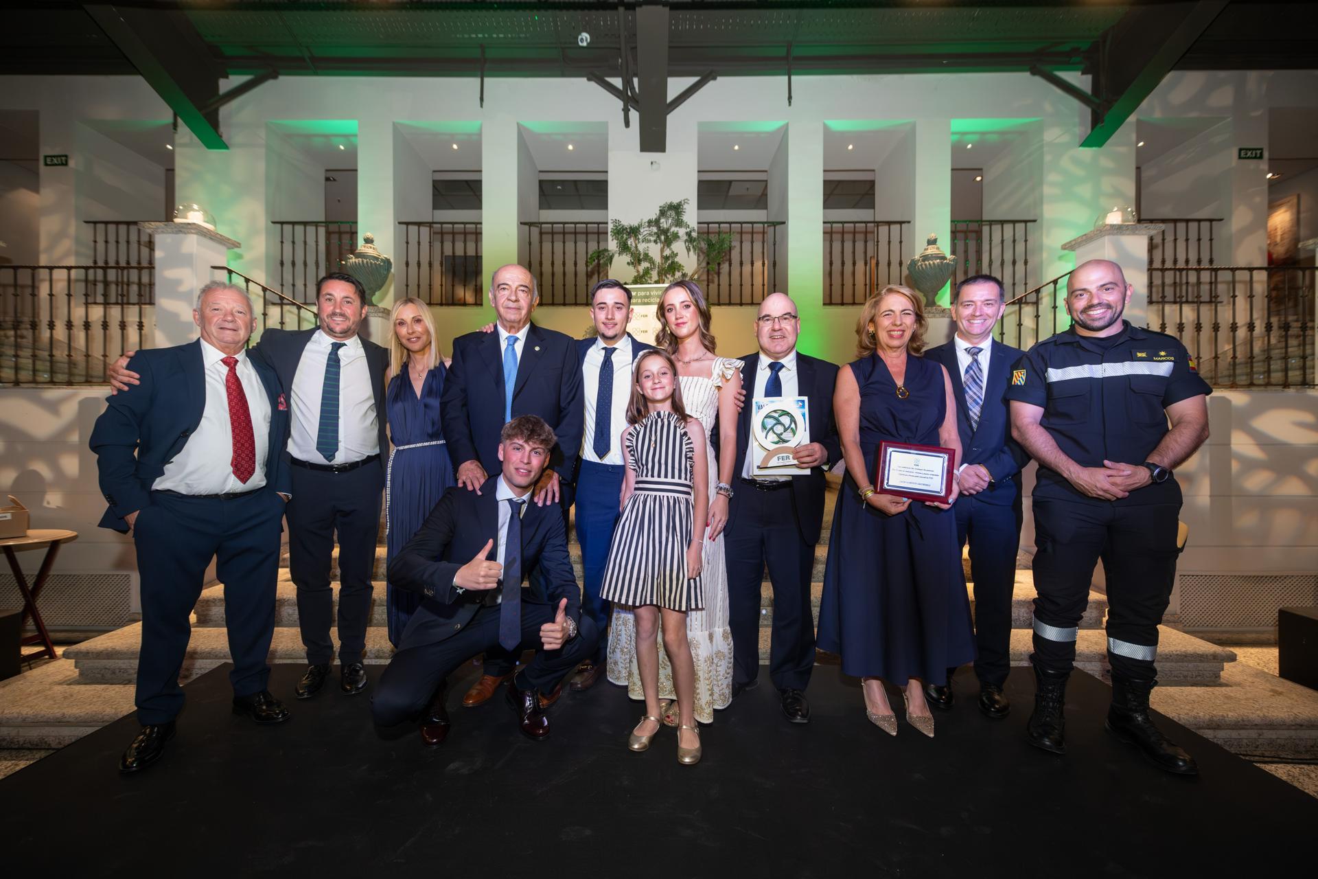 Pie de foto: Premios Madre Tierra y Una Vida Dedicada a la RecuperaciónAutor: Federación Española de la Recuperación y el Reciclaje