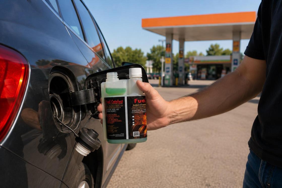 Con Fuel-Catalyst puedes reducir el consumo anual hasta un  20%