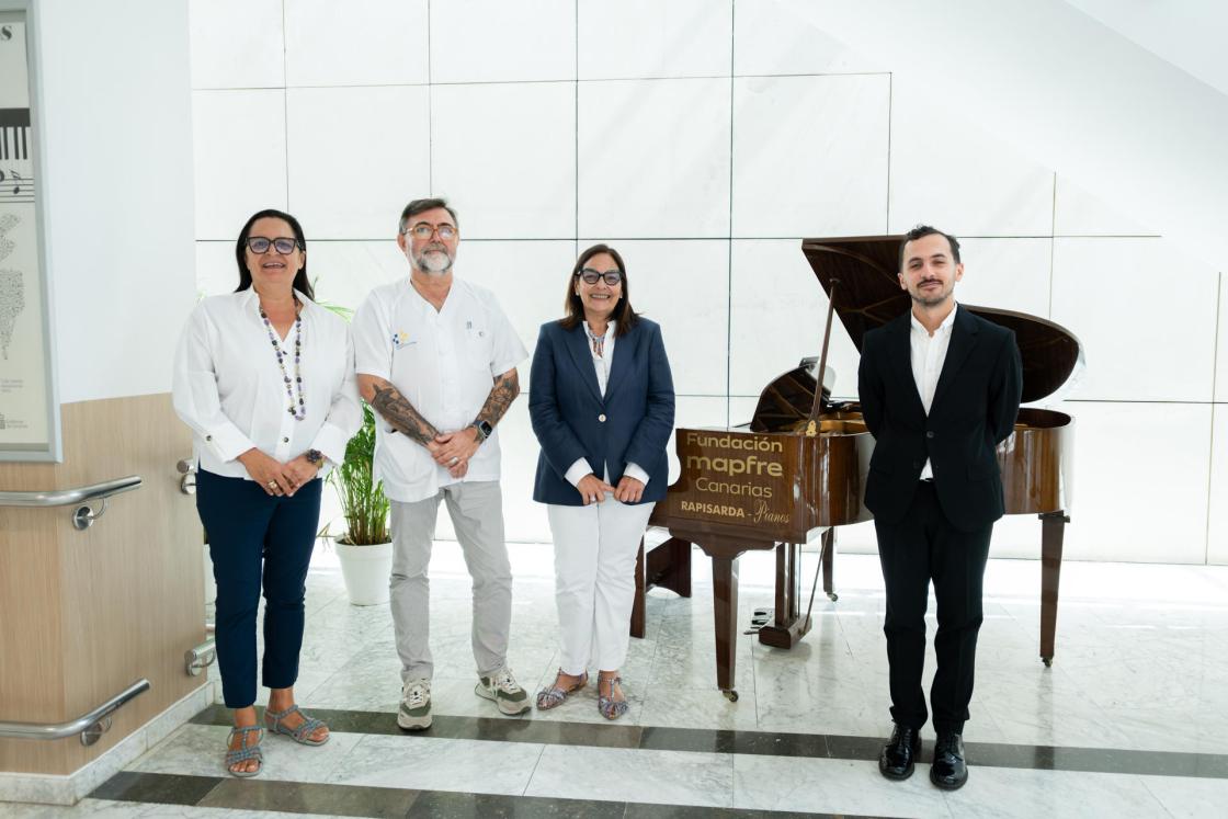 La música une a los hospitales del Servicio Canario de Salud en una acción por el bienestar y la humanización sanitaria