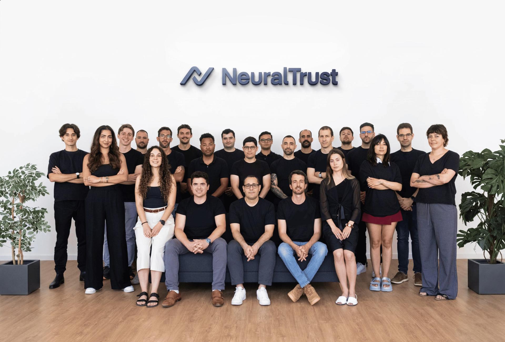 Pie de foto: Equipo de NeuralTrust en BarcelonaAutor: NeuralTrust