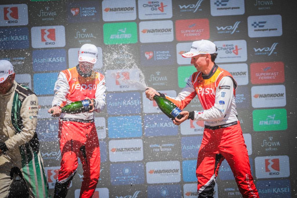 Alejandro Cachón y Borja Rozada consiguen un podio de oro terminando terceros en el desafiante Rally Acrópolis en Grecia