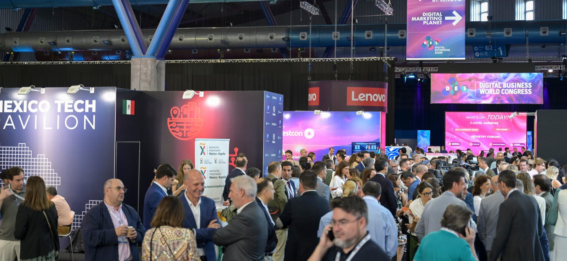 Más de 15.000 profesionales se darán cita del 9 al 11 de junio en Málaga en el Digital Enterprise Show (DES), un evento de referencia en Europa dedicado a las tecnologías exponenciales. EFE/NEBEXT/IMAGEN CEDIDA/CRÉDITO OBLIGATORIO