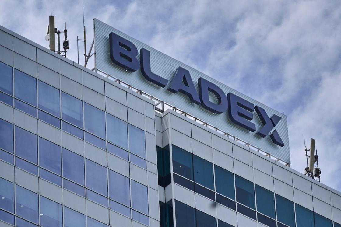 Fotografía sin fecha especificada de toma cedida por Bladex que muestra la fachada y el logotipo de Bladex en Ciudad de Panamá (Panamá). Bladex anunció este jueves el cierre "exitoso" de un paquete de financiamiento en favor de Inversiones Cuscatlán Centroamérica (ICC), próximamente Grupo Financiero BSC, para financiar la adquisición de Banistmo, en Panamá. EFE/ Bladex /SOLO USO EDITORIAL/ NO VENTAS/ SOLO DISPONIBLE PARA ILUSTRAR LA NOTICIA QUE ACOMPAÑA (CRÉDITO OBLIGATORIO)