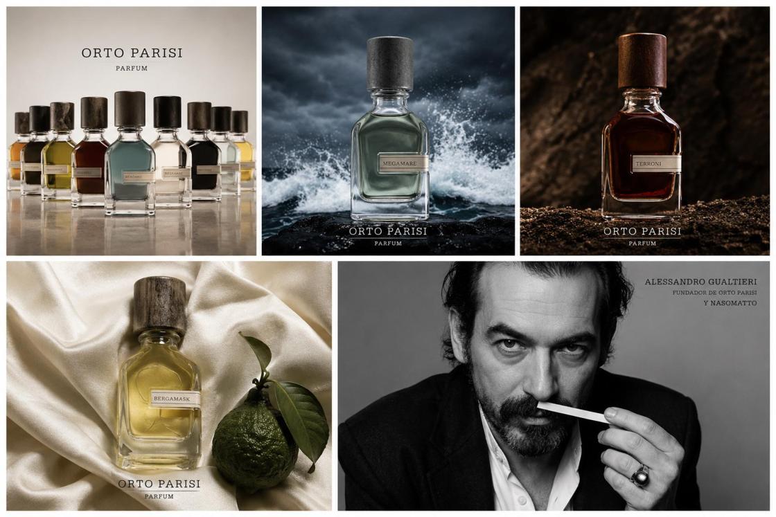 Orto Parisi con el perfumista. Autor: Perfumería Laura