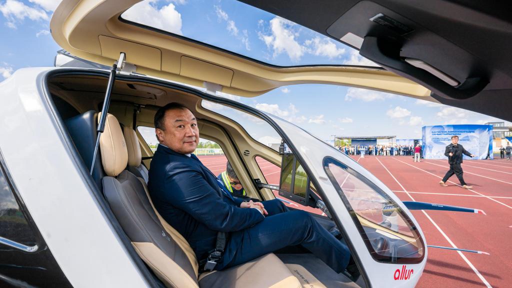 A drone carrying a passenger has completed the first flight of its kind in Kazakhstan as part of an air taxi project, the Kazakh Transport Ministry said Thursday. EFE/Allur /EDITORIAL USE ONLY/AVAILABLE ONLY TO ILLUSTRATE THE ACCOMPANYING NEWS STORY (MANDATORY CREDIT)