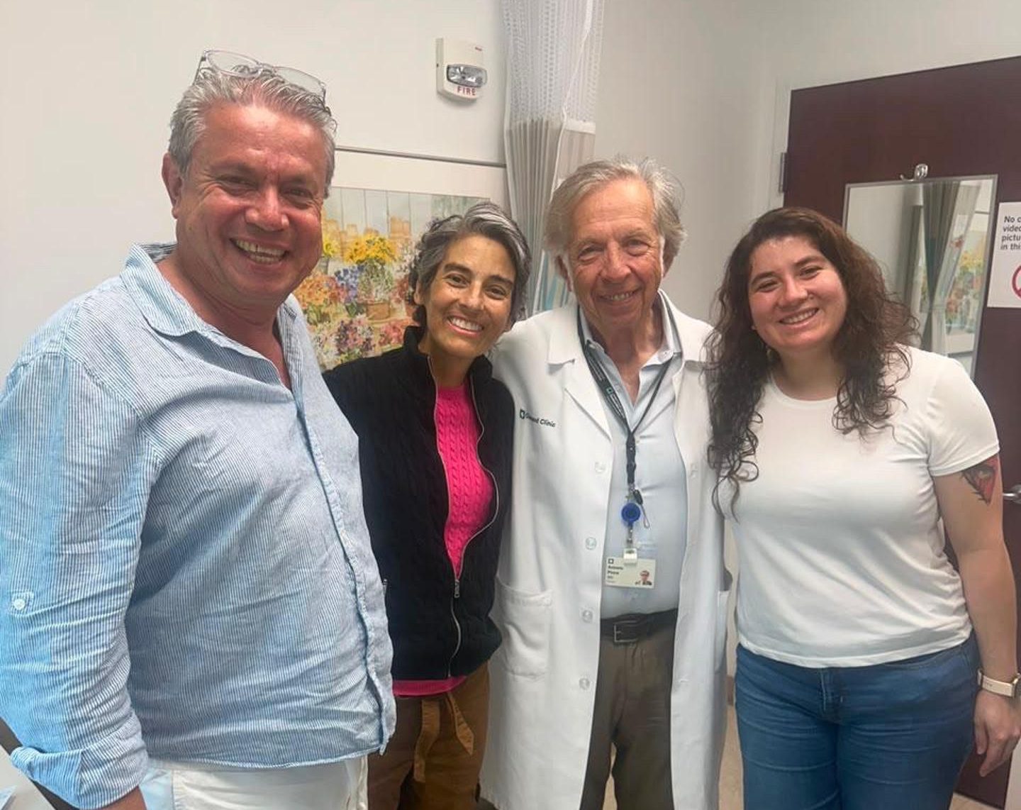 Espinoza, una empresaria costarricense, recibió el pasado 2 de marzo un trasplante de hígado con donante vivo gracias a uno de sus hijos, lo que le permitió mejorar su estado de salud tras una batalla de más de cinco años contra el cáncer colorrectal con metástasis hepática. EFE/ Cleveland Clinic /SOLO USO EDITORIAL/ NO VENTAS/ SOLO DISPONIBLE PARA ILUSTRAR LA NOTICIA QUE ACOMPAÑA (CRÉDITO OBLIGATORIO)