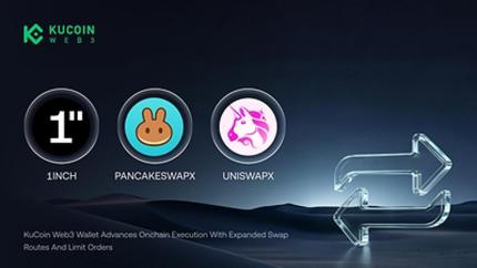 KuCoin Web3 Wallet impulsa la ejecución on-chain con rutas de swap ampliadas y órdenes limitadas