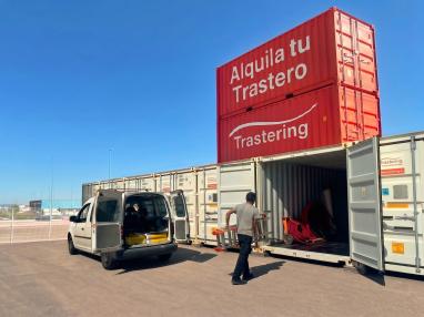 Trastering abre en Fuenlabrada un centro de alquiler de almacenes, alternativa a alquilar una nave entera